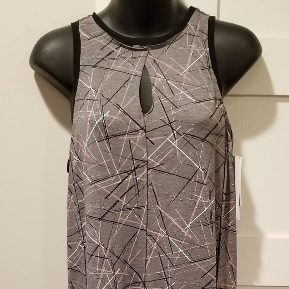 NWT Midnight Printed Modal Jersey Modal Short Gown - Picture 1 of 3